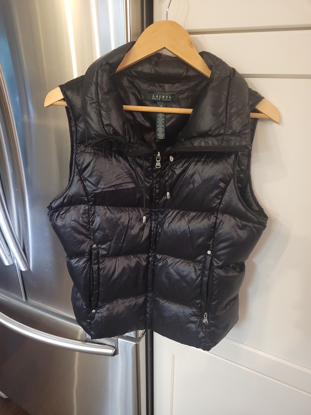 Lauren Ralph Lauren Black Quilted Puffer Vest